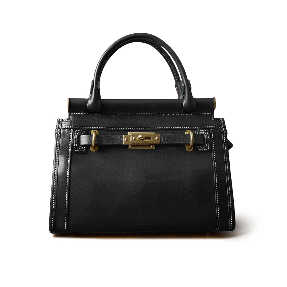 Women's Italian Full-Grain Leather Handbag Crossbody