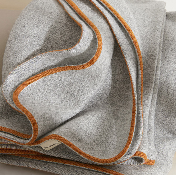 Women’s Quiet Luxury Premium Pure Cashmere Scarf Shawl 70.9in