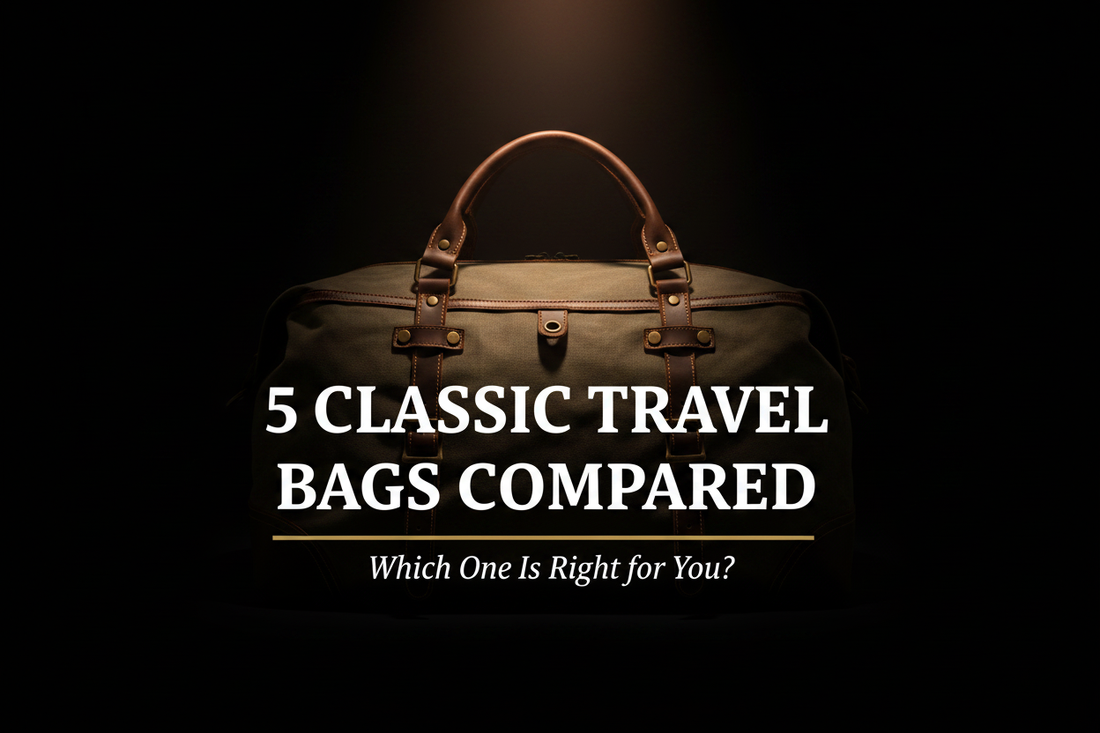 5 Classic Travel Bags Compared - Which One Is Right for You | i7Bags