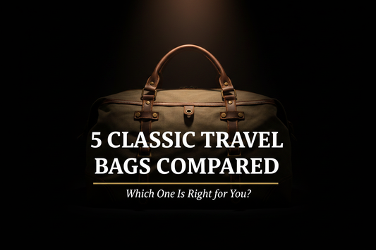 5 Classic Travel Bags Compared - Which One Is Right for You | i7Bags