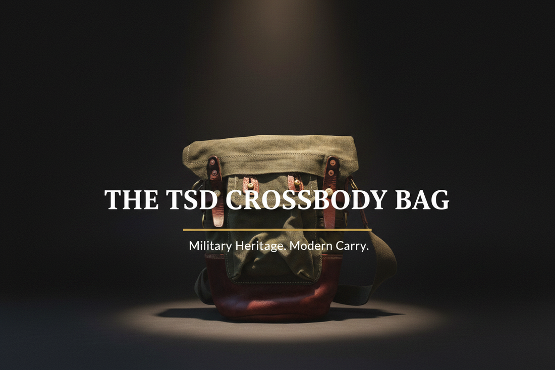 TSD Canvas Crossbody Bag - Military Heritage Modern Carry | i7Bags