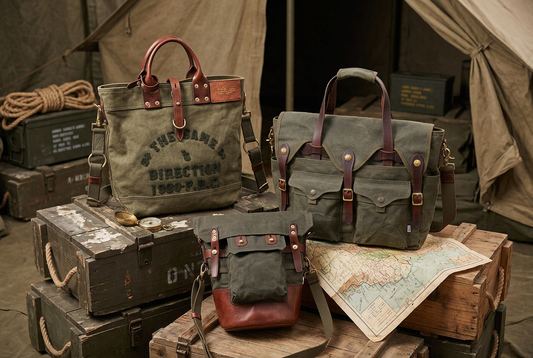 The Definitive Guide to Vintage Military-Style Bags: Heritage