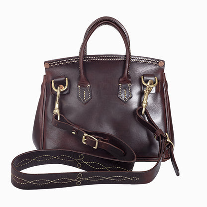 Pink Leather Handbag,Women's Leather Handbags,Pink Designer Bag,11.4in