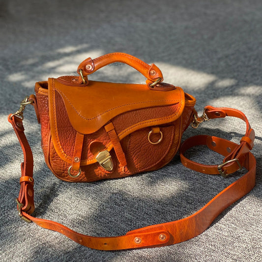 Saddle Bag,Leather Crossbody Bags,Saddle Bag Leather,8.7in