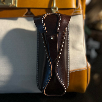 Handmade Leather Eyeglass Case for Glasses and Sunglasses
