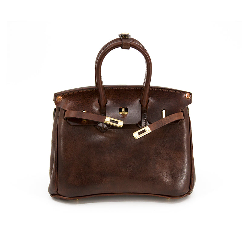 Womens Leather Handbag | Stylish Crossbody Bag 9.8in – i7Bags