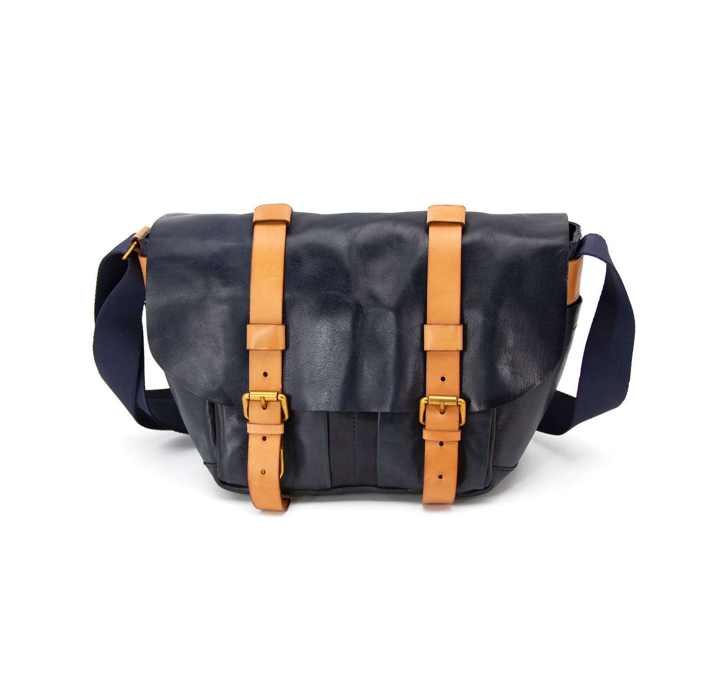 Neutral artistic style messenger bag