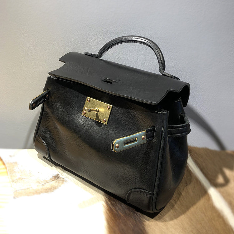 Women's Leather Crossbody Bag,Pink Leather Handbag,pink purse,8.9in