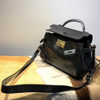 Women's Leather Crossbody Bag,Pink Leather Handbag,pink purse,8.9in