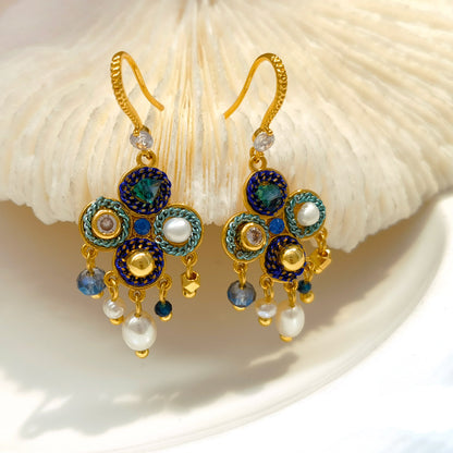 Bohemian style earrings-1