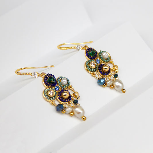 Bohemian style earrings-15-1
