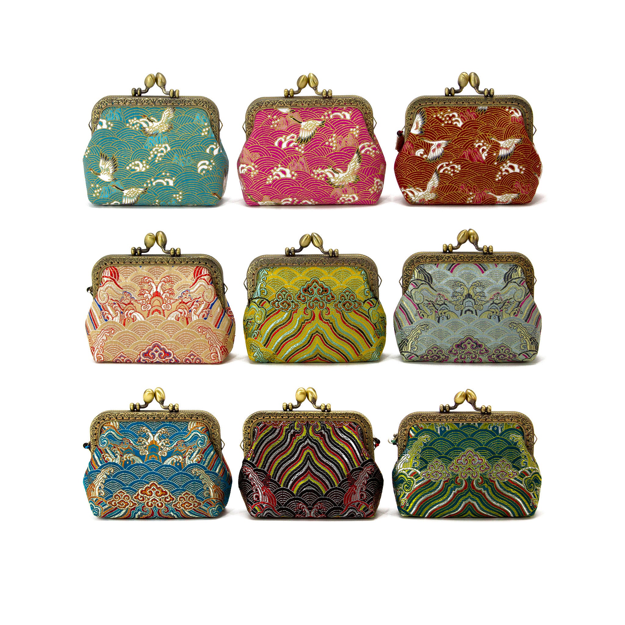 Brocade Coin Pouch