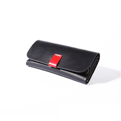 Full Grain Leather Glasses Case - Luxury Eyewear Storage Protector