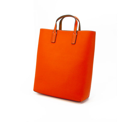 Double Sided Color Leather Bag-OR-1