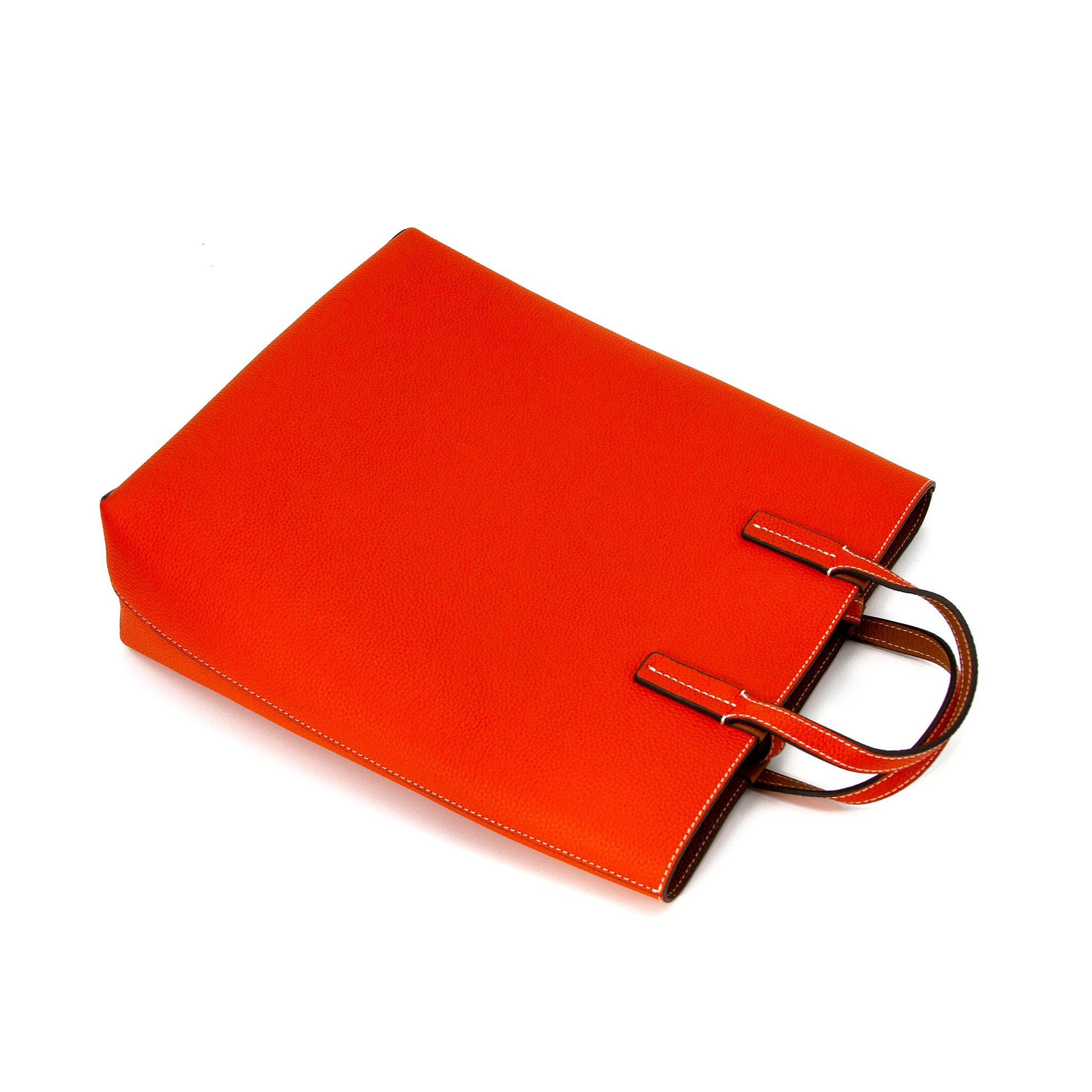 Double Sided Color Leather Bag-OR-3