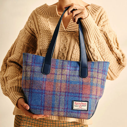 Harris Tweed wool bag-Color-Blocked-PB-2
