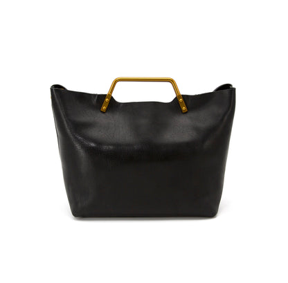 Leather Bag Metal Handle-BLA-1