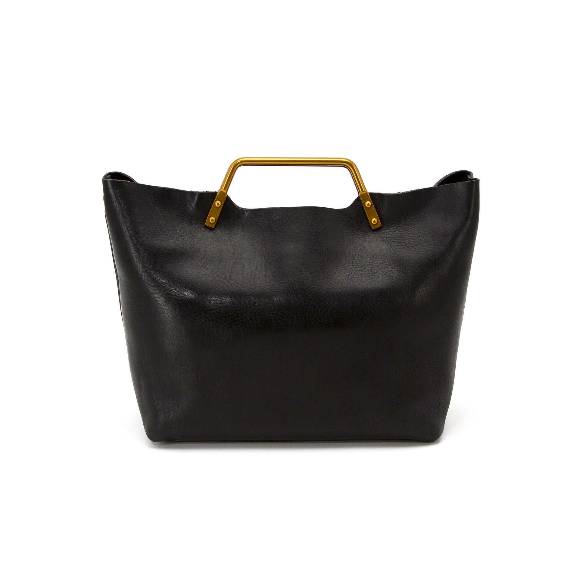 Leather Bag Metal Handle-BLA-1-1