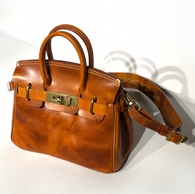 Handcrafted Italian Leather Crossbody Bag Women, stylish and durable, perfect for everyday use.