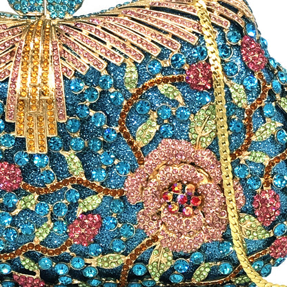 Luxury Evening Bag, Party Bag,Pharaoh's Golden Wings -i7bag