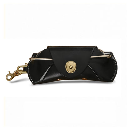 Protective Leather Eyewear Case for Travel