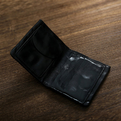 Vintage Distressed Top Grain Leather Wallet for Men