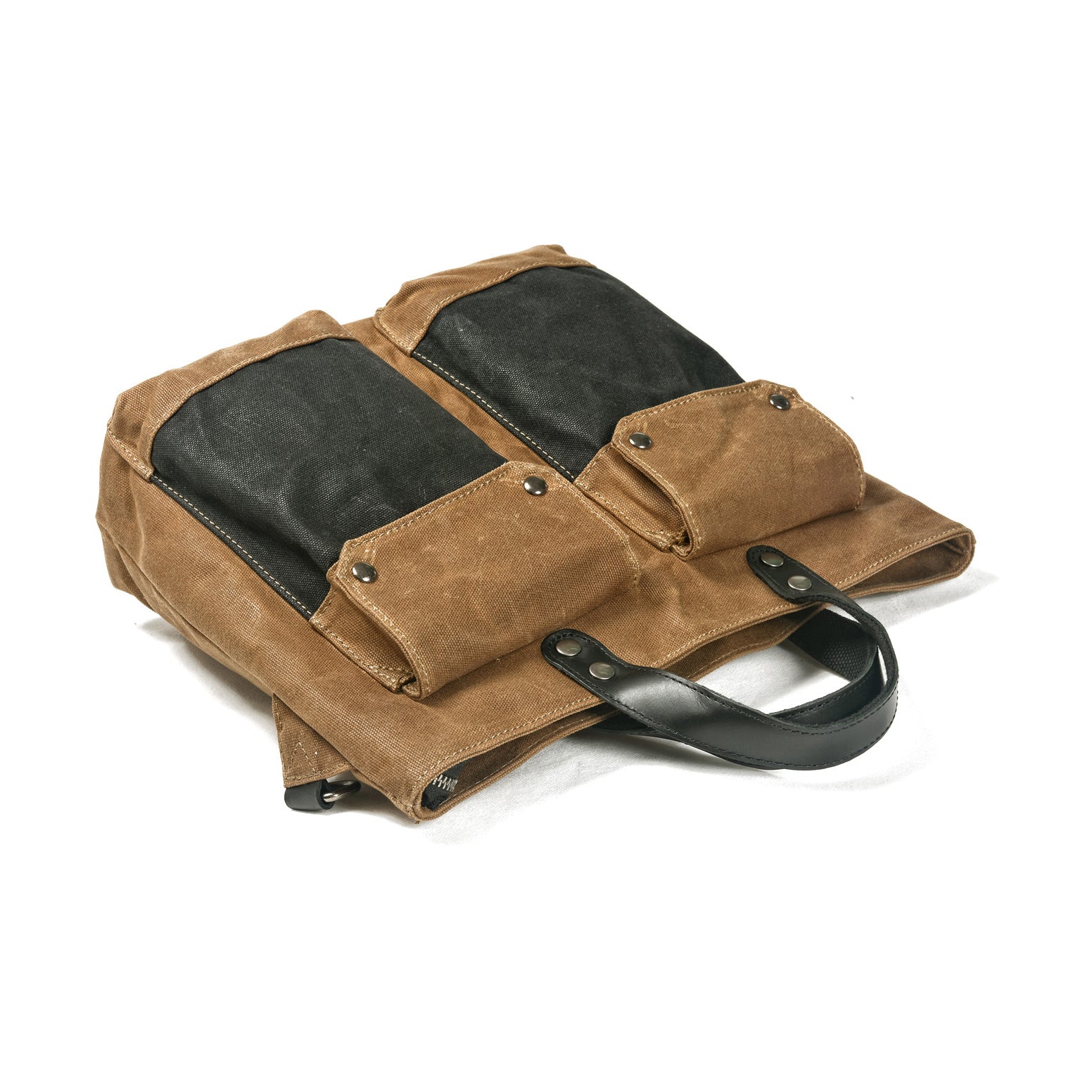 Colorblock buy Waist Pack: Waxed Canvas & Leather