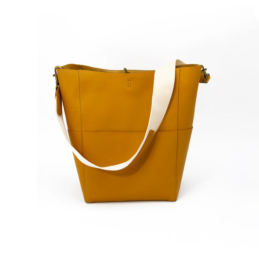 canvas strap leather bag-Y-2