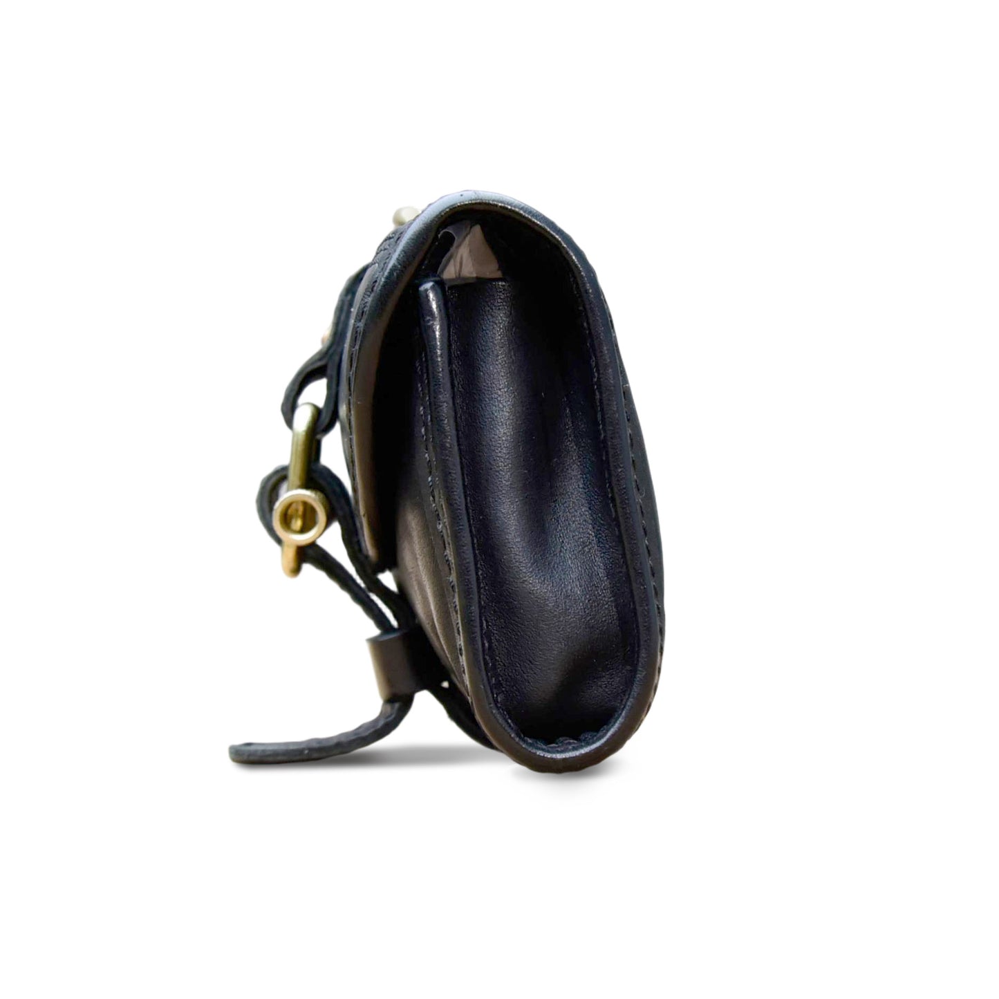 Handmade Black Horsehide Wallet and Card Holder
