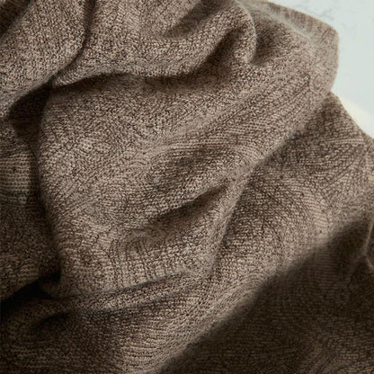 Handmade Old Money Paisley Cashmere Scarf Shawl 70.9in
