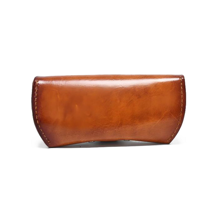 Handmade Vegetable Tanned Leather Glasses Case