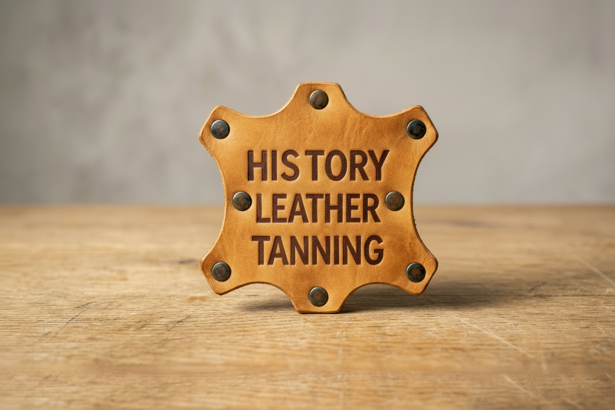 HISTORY LEATHER TANNING - 上下左右居中