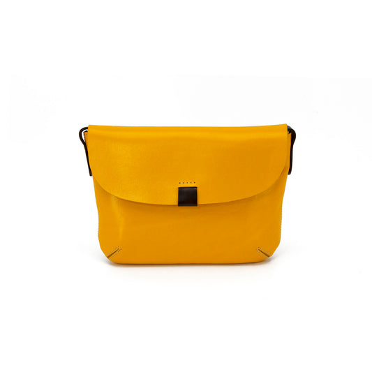 leather bag colour blocking flap bag-Y-1