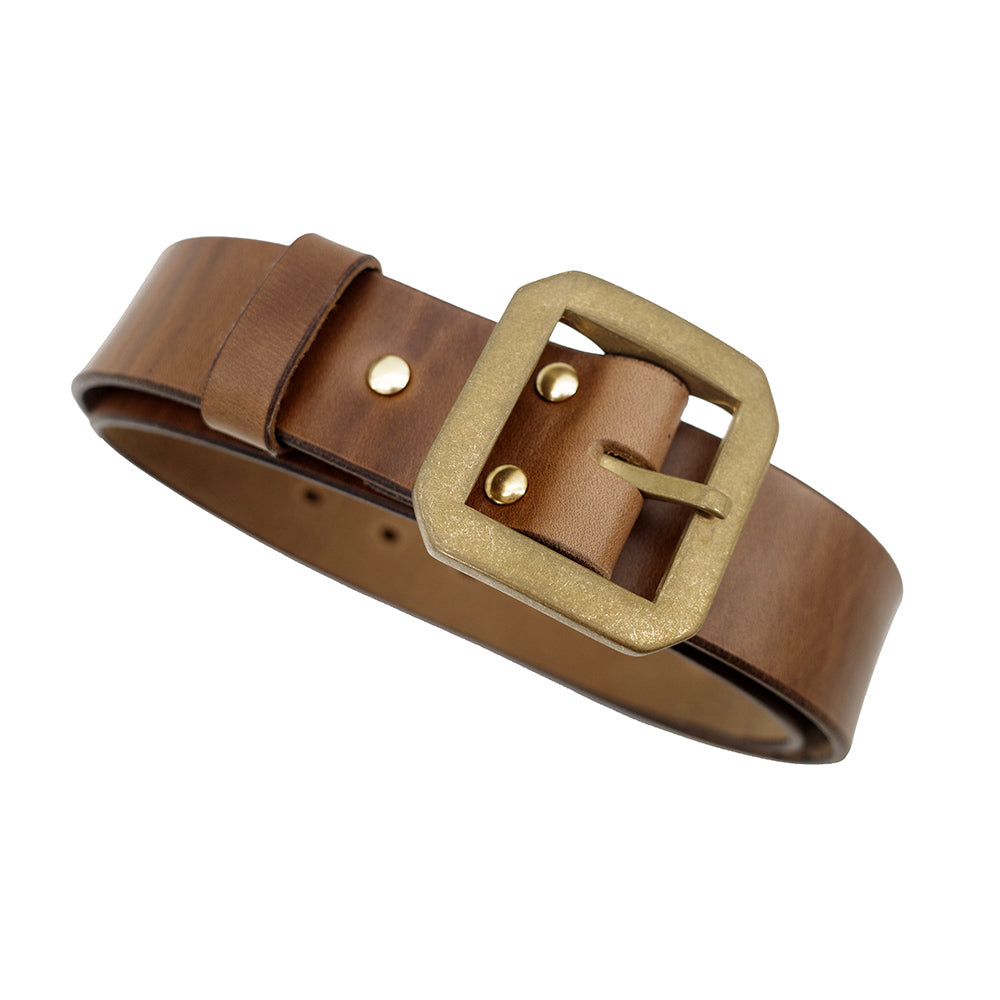 Men's Handmade Horween CXL Vintage Leather Belt