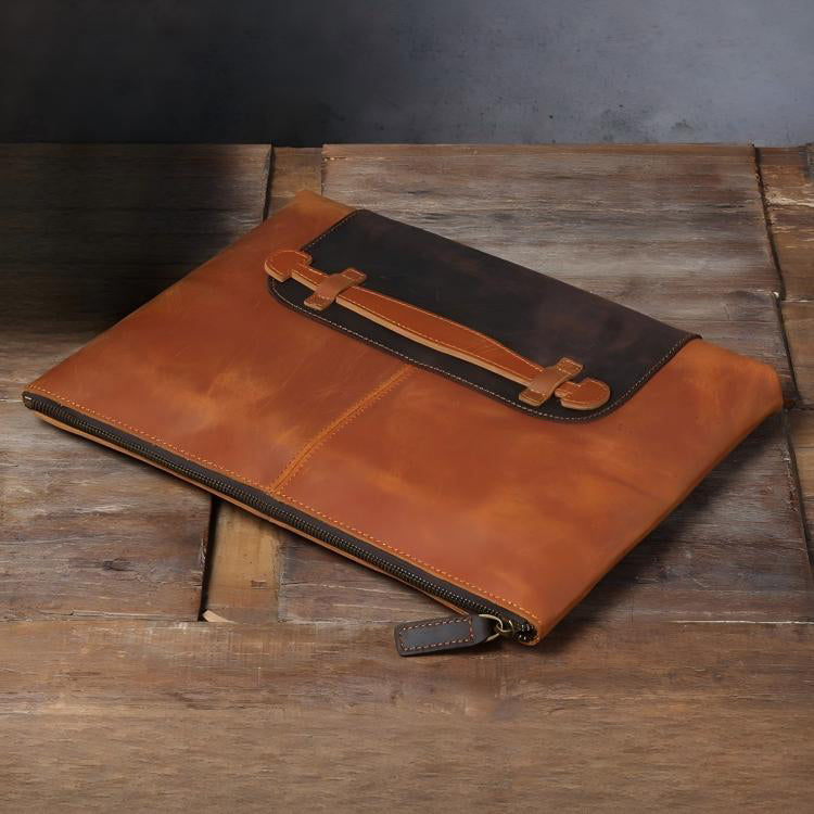 Men's Top Grain Leather Portfolio for 14" Laptop