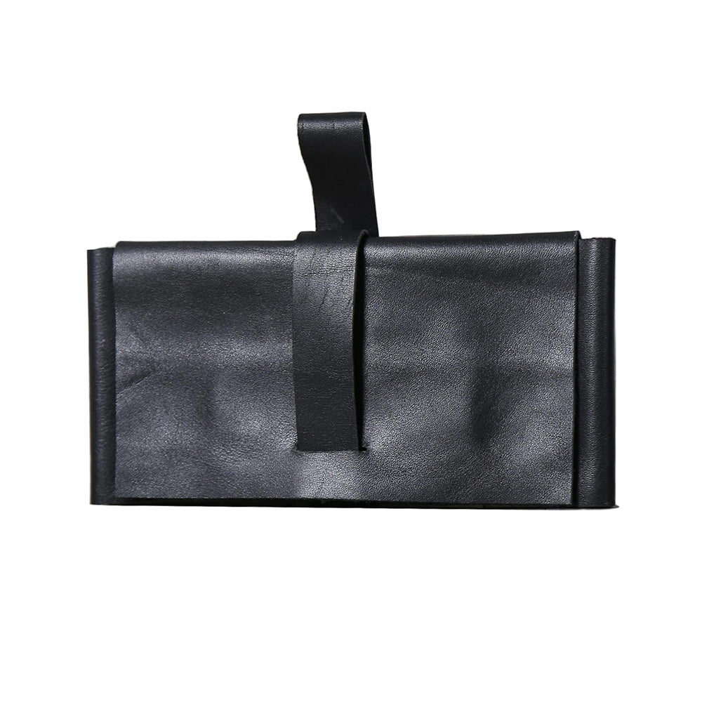 Minimalist Top Grain Leather Long Wallet and Phone Bag