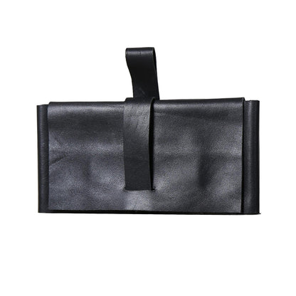 Minimalist Top Grain Leather Long Wallet and Phone Bag