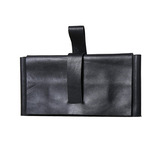 Minimalist Top Grain Leather Long Wallet and Phone Bag