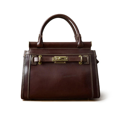 Women's Italian Full-Grain Leather Handbag Crossbody