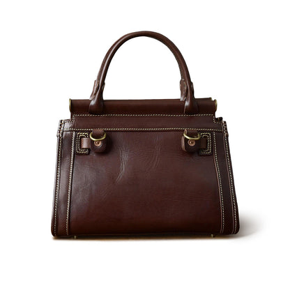 Women's Italian Full-Grain Leather Handbag Crossbody