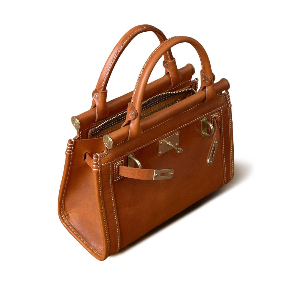 Women's Italian Full-Grain Leather Handbag Crossbody