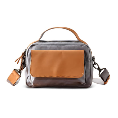 Women's Mini Canvas Leather Crossbody Bag