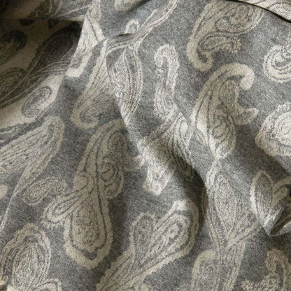 Women's Pure Cashmere Reversible Paisley Jacquard Scarf 74.8in