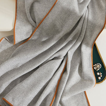 Women’s Quiet Luxury Premium Pure Cashmere Scarf Shawl 70.9in