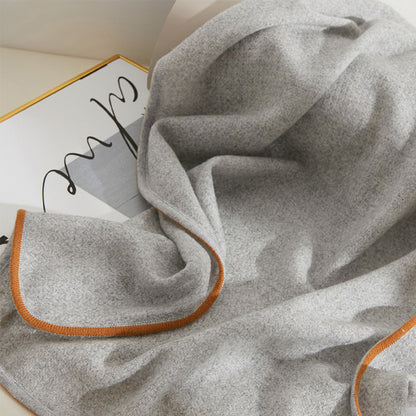 Women’s Quiet Luxury Premium Pure Cashmere Scarf Shawl 70.9in