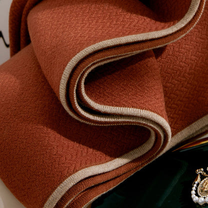 Women’s Quiet Luxury Premium Pure Cashmere Scarf Shawl 70.9in