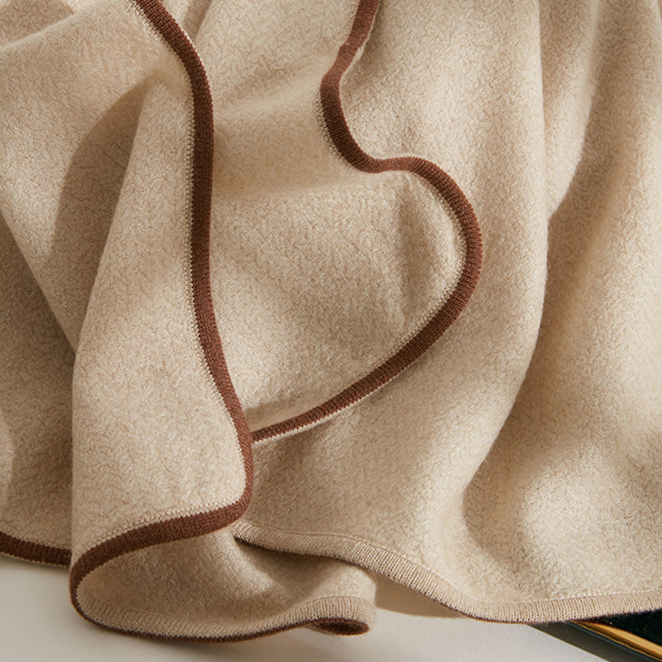 Women’s Quiet Luxury Premium Pure Cashmere Scarf Shawl 70.9in